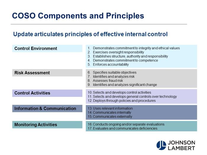 Ongoing and separate evaluations coso